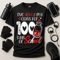 I've Loved My Class For 100 Days Of School Teacher Valentine Performance Shirt