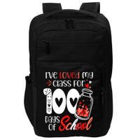 I've Loved My Class For 100 Days Of School Teacher Valentine Impact Tech Backpack