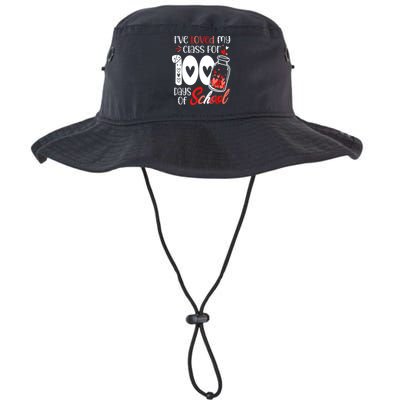I've Loved My Class For 100 Days Of School Teacher Valentine Bucket Hat