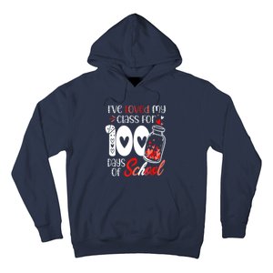 I've Loved My Class For 100 Days Of School Teacher Valentine Hoodie