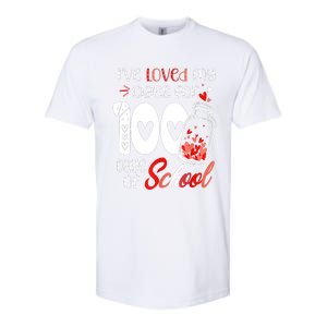 I've Loved My Class For 100 Days Of School Teacher Valentine Softstyle CVC T-Shirt