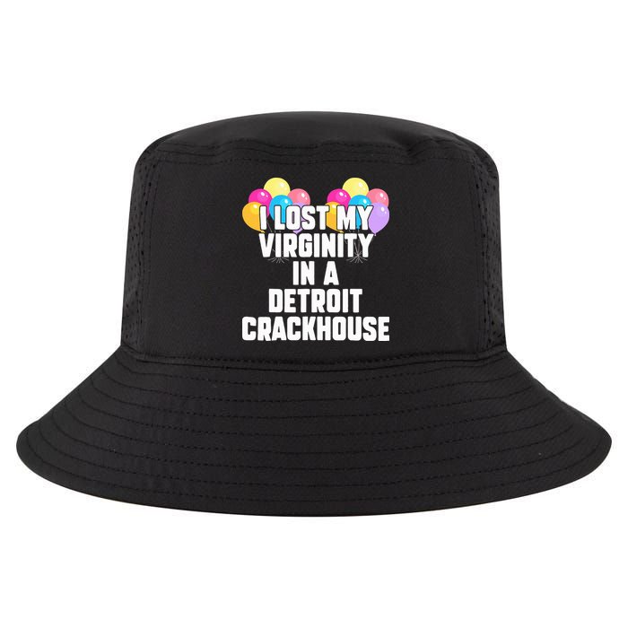 I lost my virginity in a detroit crackhouse  Cool Comfort Performance Bucket Hat