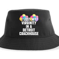 I lost my virginity in a detroit crackhouse  Sustainable Bucket Hat
