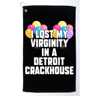 I lost my virginity in a detroit crackhouse  Golf Towel