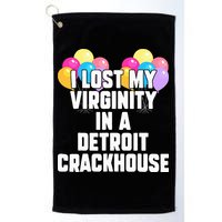 I lost my virginity in a detroit crackhouse  Golf Towel