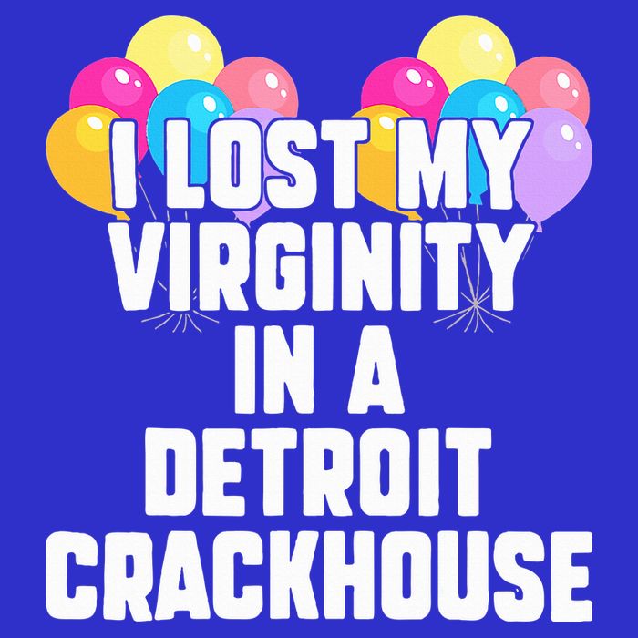 I lost my virginity in a detroit crackhouse  16 in Basic Backpack