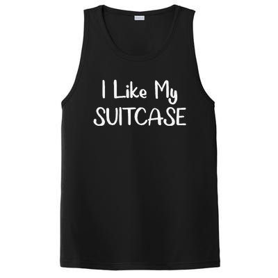 I Like My Suitcase Funny Viral Meme Travel PosiCharge Competitor Tank