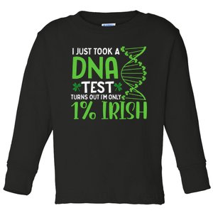 I Love My Irish Girlfriend I Heart My Irish Girlfriend Toddler Long Sleeve Shirt