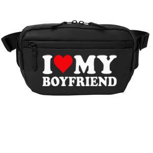 I Love My Boyfriend I Heart My Boyfriend BF Crossbody Pack