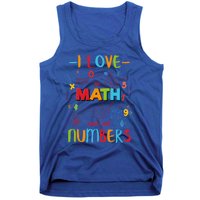 I Love Math And Eat Numbers Pi Day Great Gift Happy Pi Day Great Gift Tank Top