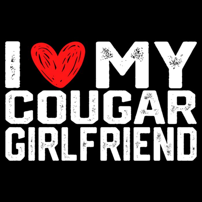 I Love My Cougar Girlfriend I Heart My Cougar Girlfriend Long Sleeve Shirt