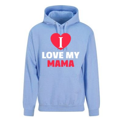 I Love My Loving Mama Grandma Grand Family Gift Unisex Surf Hoodie