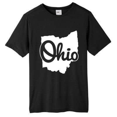 I Love My Ohio Home Script Ohio Buckeye State Tall Fusion ChromaSoft Performance T-Shirt