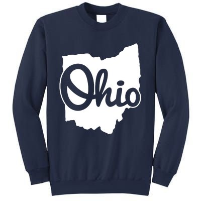 I Love My Ohio Home Script Ohio Buckeye State Sweatshirt