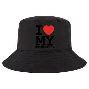 I Love My Granddaddy Family Matching Valentines Day Great Gift Cool Comfort Performance Bucket Hat