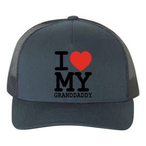 I Love My Granddaddy Family Matching Valentines Day Great Gift Yupoong Adult 5-Panel Trucker Hat