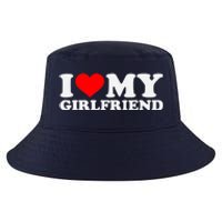 I Love My Hot Girlfriend GF I Heart My Hot Girlfriend Cool Comfort Performance Bucket Hat