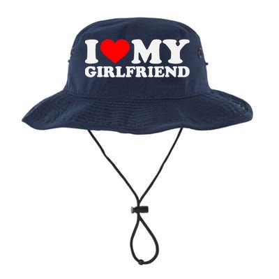 I Love My Hot Girlfriend GF I Heart My Hot Girlfriend Legacy Cool Fit Booney Bucket Hat