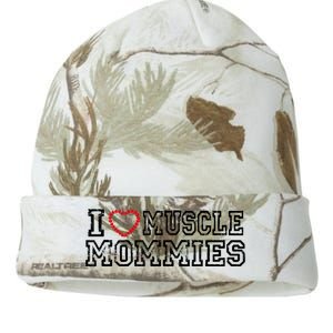 I Love Muscle Mommies, I Heart Muscle Mommies, Muscle Mommy Kati Licensed 12" Camo Beanie