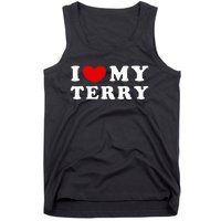 I Love My Terry Tank Top