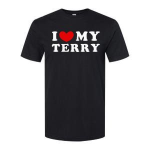 I Love My Terry Softstyle CVC T-Shirt