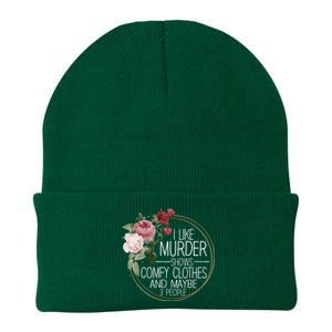 I Like Murder Shows Comfy Clothes Knit Cap Winter Beanie