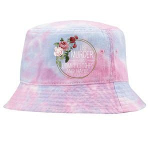 I Like Murder Shows Comfy Clothes Tie-Dyed Bucket Hat