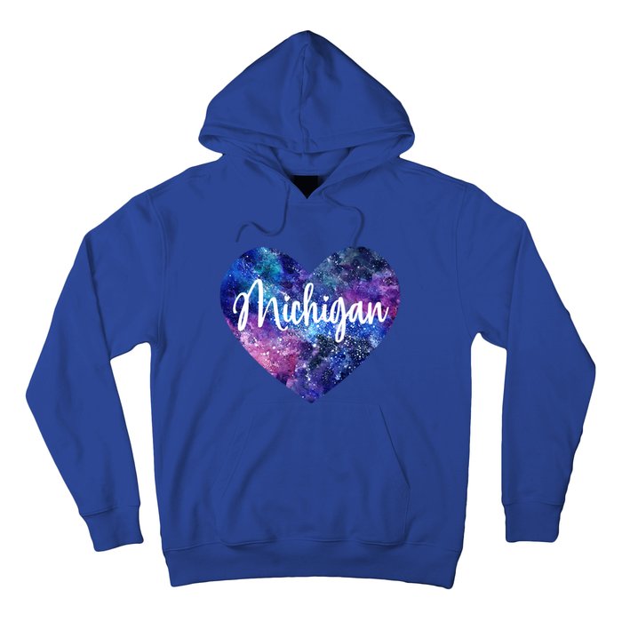 I Love Michigan Usa Great Gift Hoodie