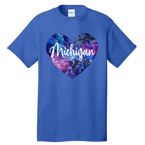 I Love Michigan Usa Great Gift Tall T-Shirt