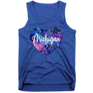 I Love Michigan Usa Great Gift Tank Top