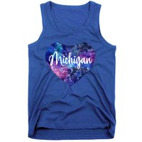 I Love Michigan Usa Great Gift Tank Top