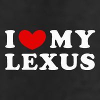 I Love My Lexus I Heart My Lexus 7 Panel Mesh Trucker Snapback Hat