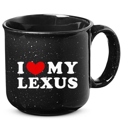 I Love My Lexus I Heart My Lexus 15oz Campfire Ceramic Mug