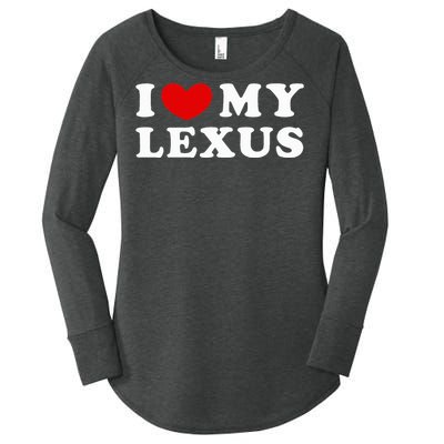 I Love My Lexus I Heart My Lexus Women's Perfect Tri Tunic Long Sleeve Shirt