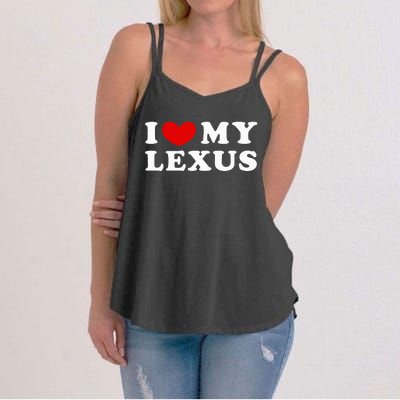 I Love My Lexus I Heart My Lexus Women's Strappy Tank