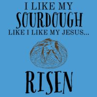 I Like My Sourdough Like I Like My Jesus Risen Bread Baker Tie Dye Hoodie