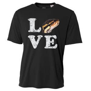 I Love My Ball Python | Pet Snake Lovers Gift Cooling Performance Crew T-Shirt