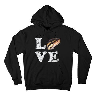 I Love My Ball Python | Pet Snake Lovers Gift Hoodie