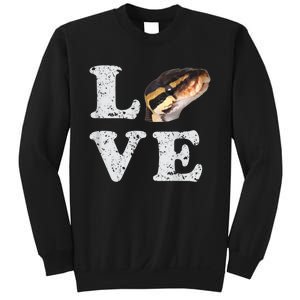 I Love My Ball Python | Pet Snake Lovers Gift Sweatshirt