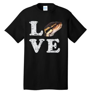 I Love My Ball Python | Pet Snake Lovers Gift Tall T-Shirt