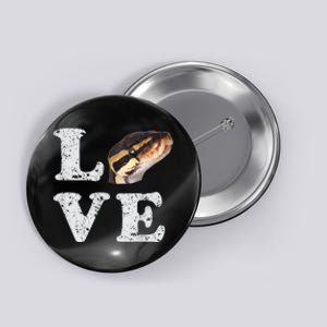 I Love My Ball Python | Pet Snake Lovers Gift Button