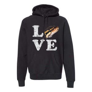 I Love My Ball Python | Pet Snake Lovers Gift Premium Hoodie