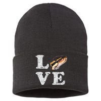 I Love My Ball Python | Pet Snake Lovers Gift Sustainable Knit Beanie