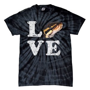 I Love My Ball Python | Pet Snake Lovers Gift Tie-Dye T-Shirt