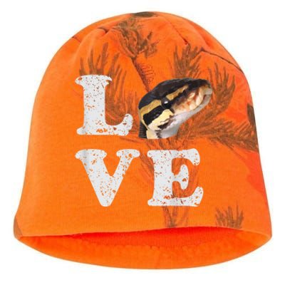 I Love My Ball Python | Pet Snake Lovers Gift Kati - Camo Knit Beanie