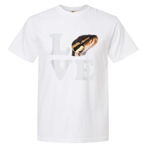 I Love My Ball Python | Pet Snake Lovers Gift Garment-Dyed Heavyweight T-Shirt