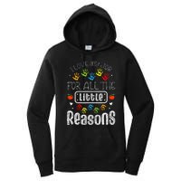 I Love My Job For All The Little Reasons Daycare Teacher Women's Pullover Hoodie