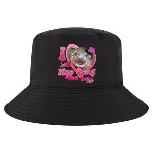 I Love Moo Deng Baby Hippo Cool Comfort Performance Bucket Hat