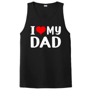 I Love My Dad PosiCharge Competitor Tank