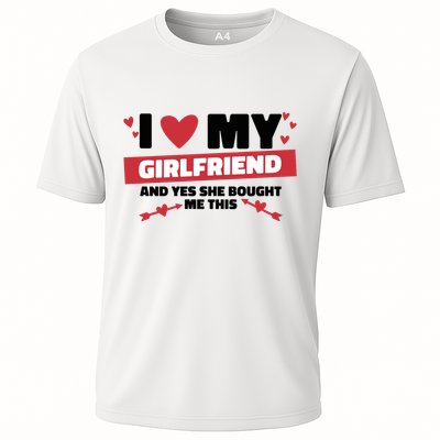 I Love My Girlfriend And Yes She Bought Me This Performance Shirt